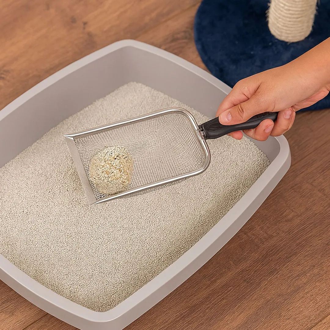Pá Higiênica Inox para Pet Napi