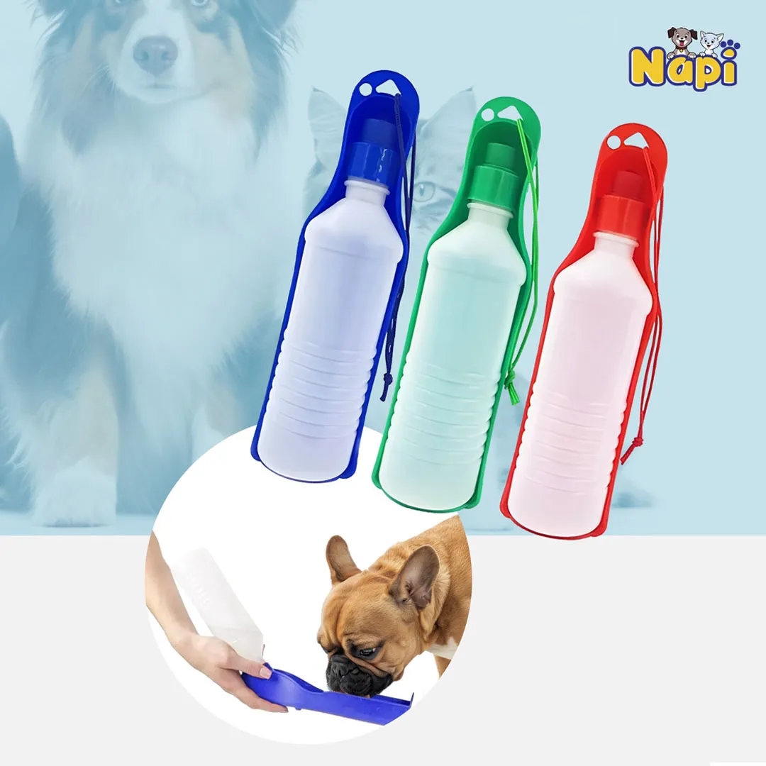 Bebedouro Portátil 500ml para Cães Napi (Cores Variadas)