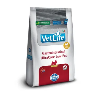 Ração Farmina Vet Life Gastrointestinal Ultra Care Low Fat Para