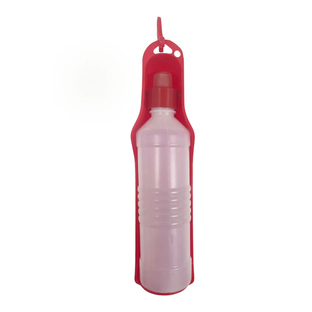 Bebedouro Portatil Vermelho Grande 400ml para Caes GR223132 Pet Next