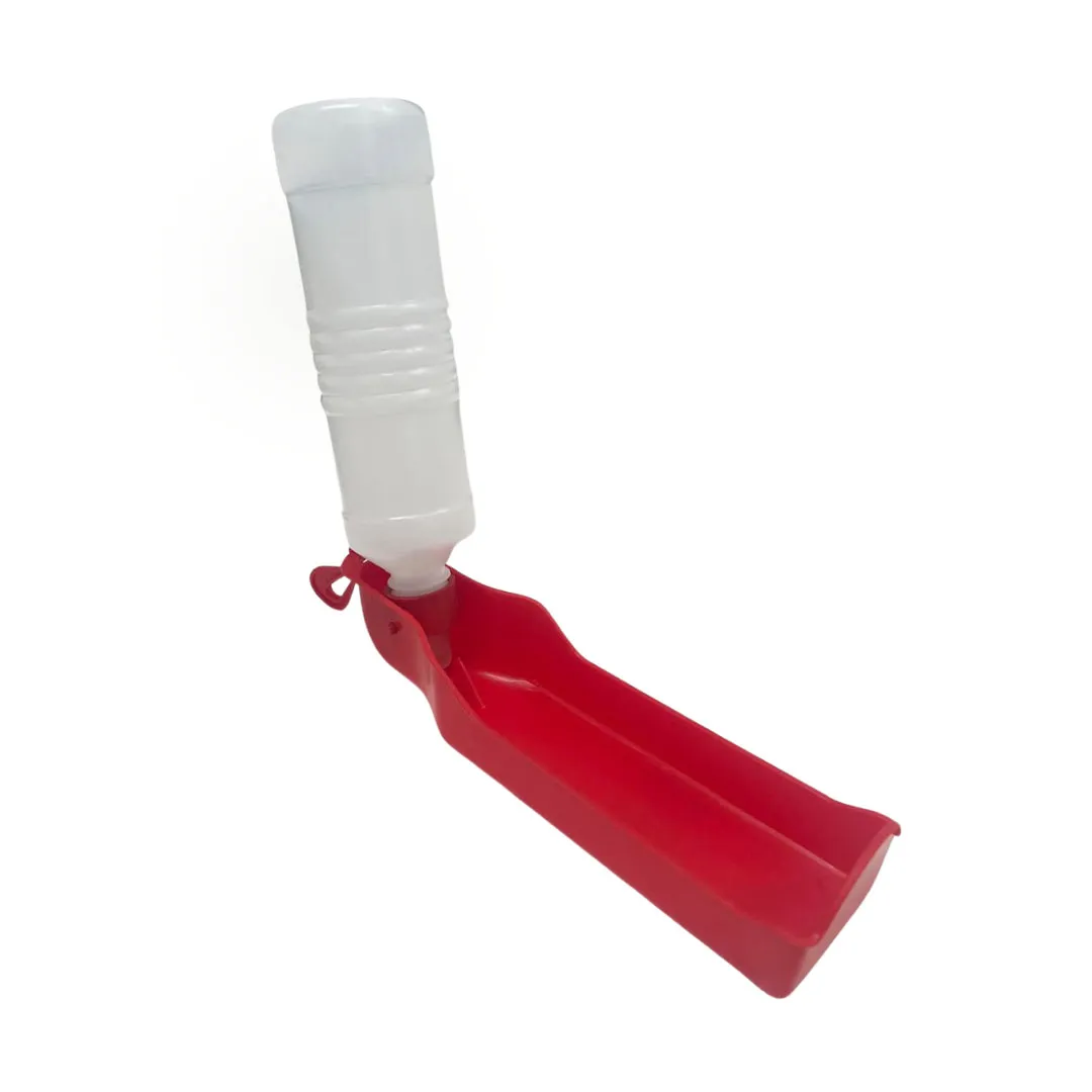 Bebedouro Portatil Vermelho Grande 400ml para Caes GR223132 Pet Next