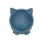 Comedouro Cara Gato GR222223 Pet Next Azul