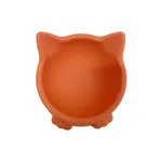 Comedouro Cara Gato GR223907 Pet Next Laranja
