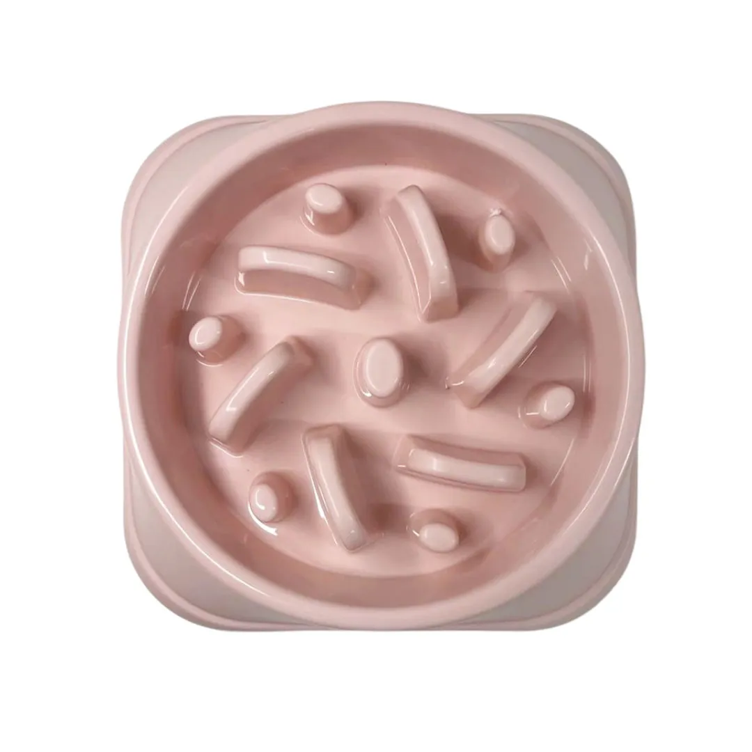 Comedouro Labirinto Lento Rosa para Cães GR223935 Pet Next