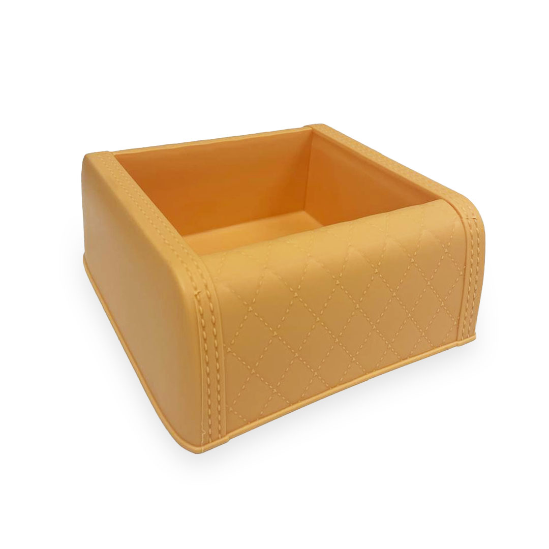 Comedouro Quadrado Amarelo para Cães GR223975 Pet Next