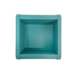 Comedouro Quadrado Verde para Cães GR223581 Pet Next