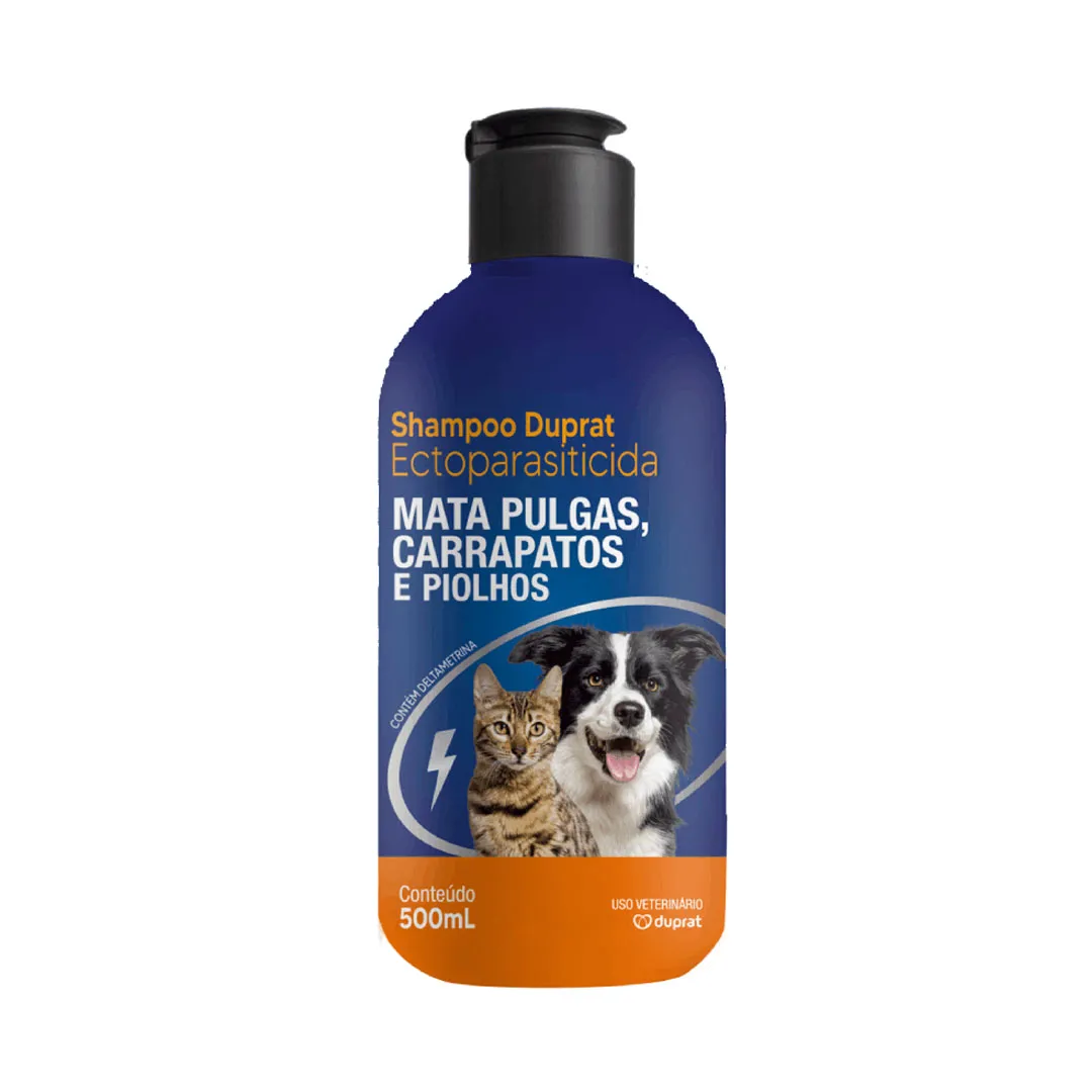 Shampoo Antipulgas e Carrapatos Pet Clean para Cães e Gatos 500ml