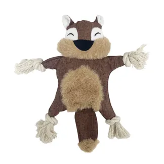 Brinquedo Pelúcia Esquilo Voador Café para Cães GR223979 Pet Next