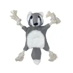 Brinquedo Pelúcia Esquilo Voador Cinza para Cães GR223978 Pet Next