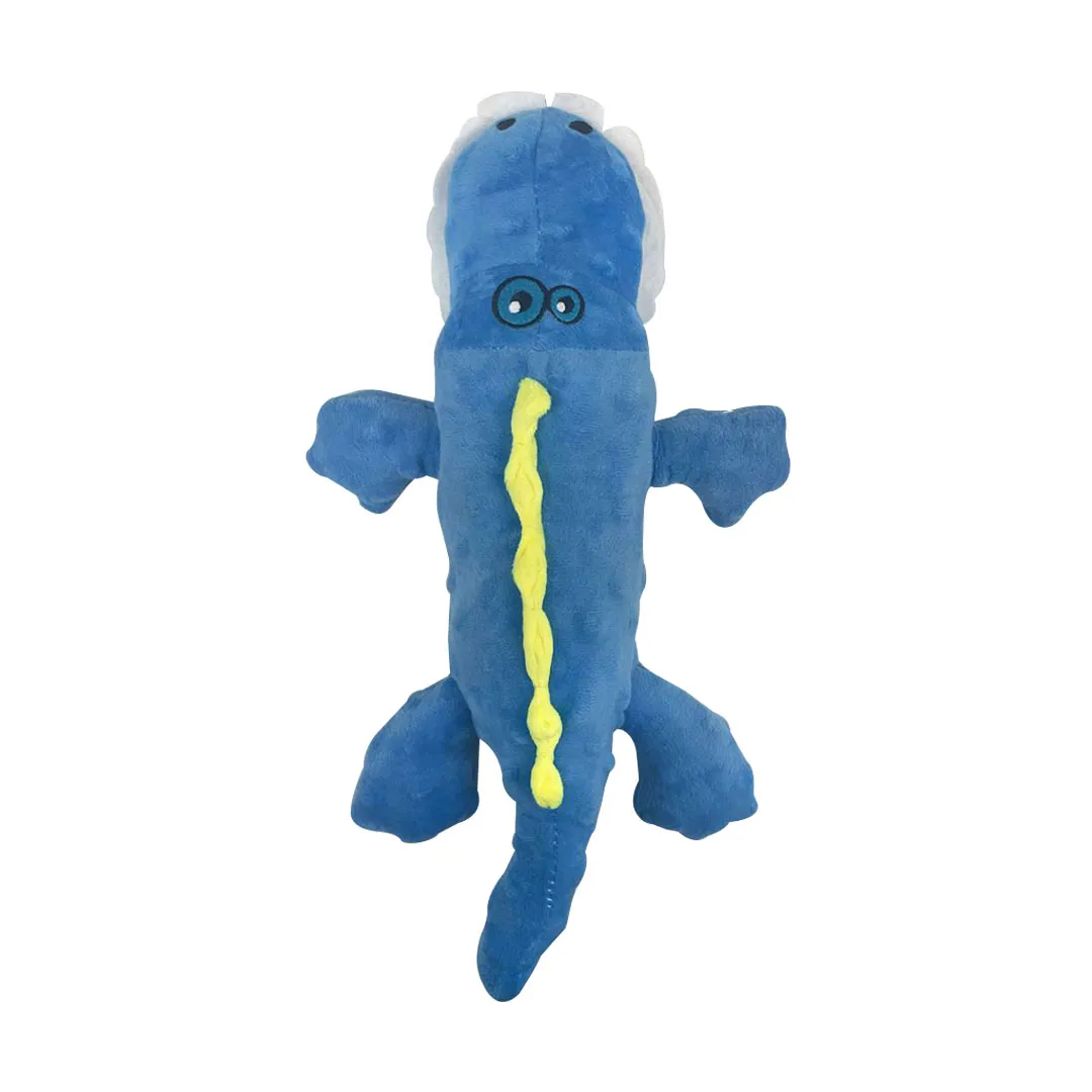 Brinquedo Pelúcia Jacaré Azul para Cães GR223275 Pet Next