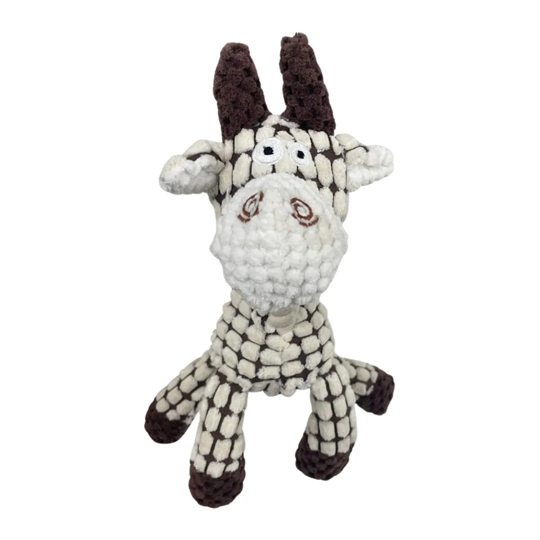 Brinquedo Pelúcia Vaca Branca para Cães GR223271 Pet Next