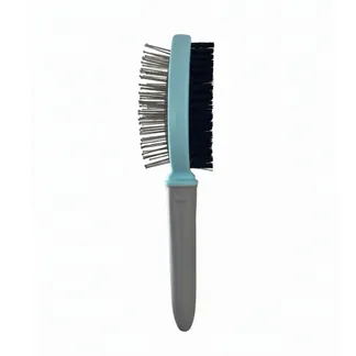 Escova Dupla Azul para Cães GR223941 Pet Next