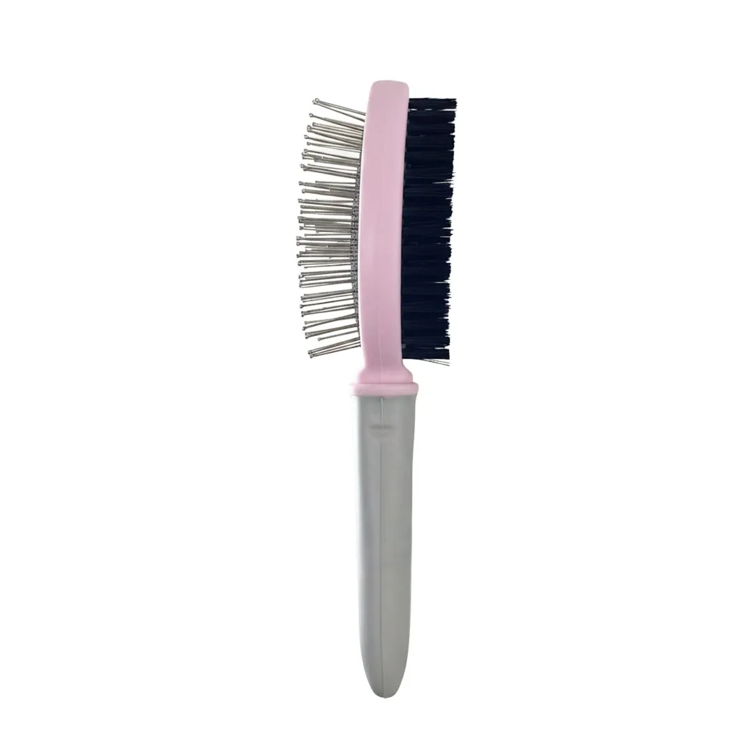 Escova Dupla Rosa para Cães GR222978 Pet Next