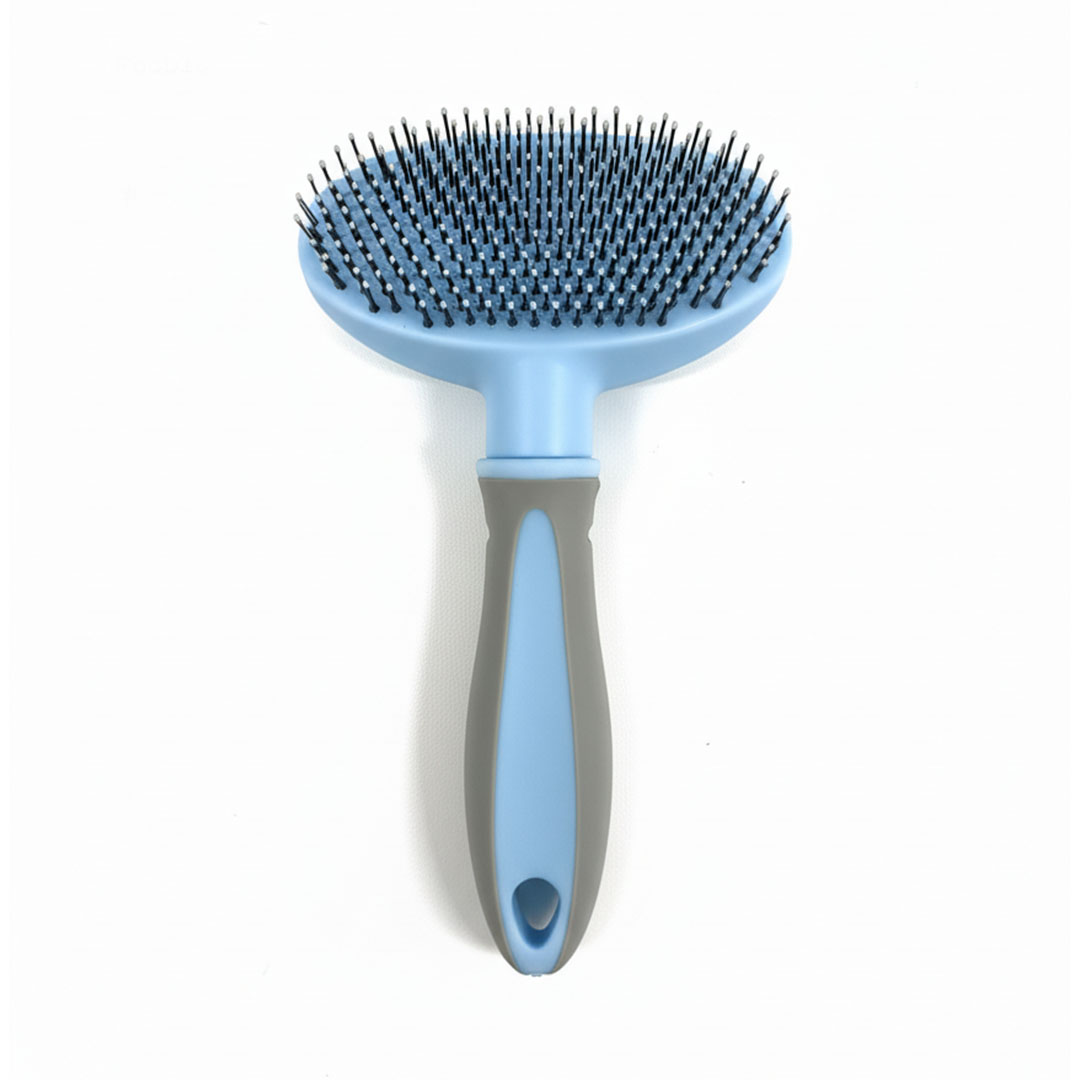 Escova Oval Azul para Cães GR223942 Pet Next