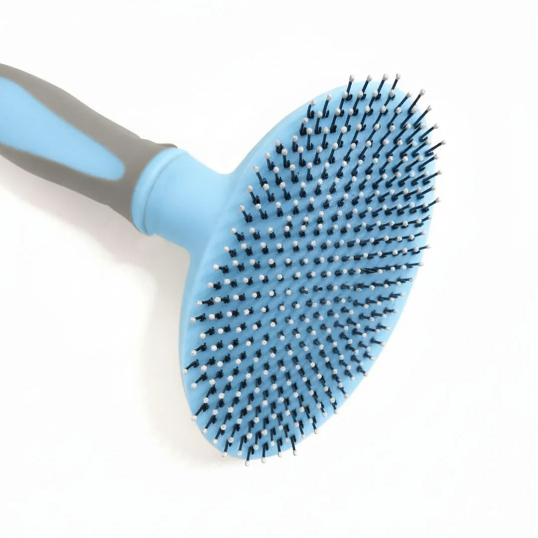 Escova Oval Azul para Cães GR223942 Pet Next