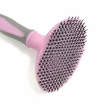 Escova Oval Rosa para Cães GR222979 Pet Next