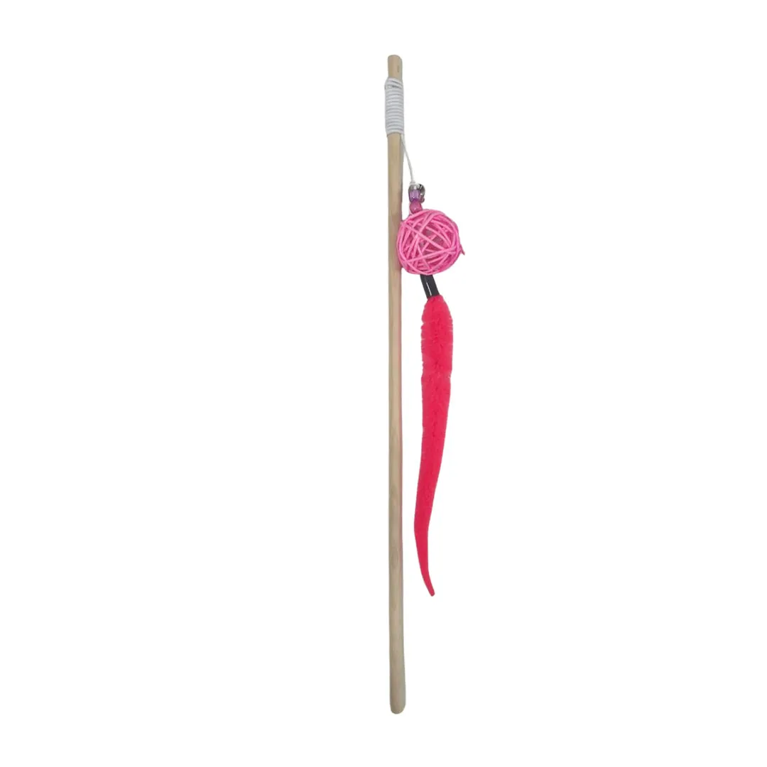Brinquedo Varinha Bola Rosa para Gatos GR221769 Pet Next