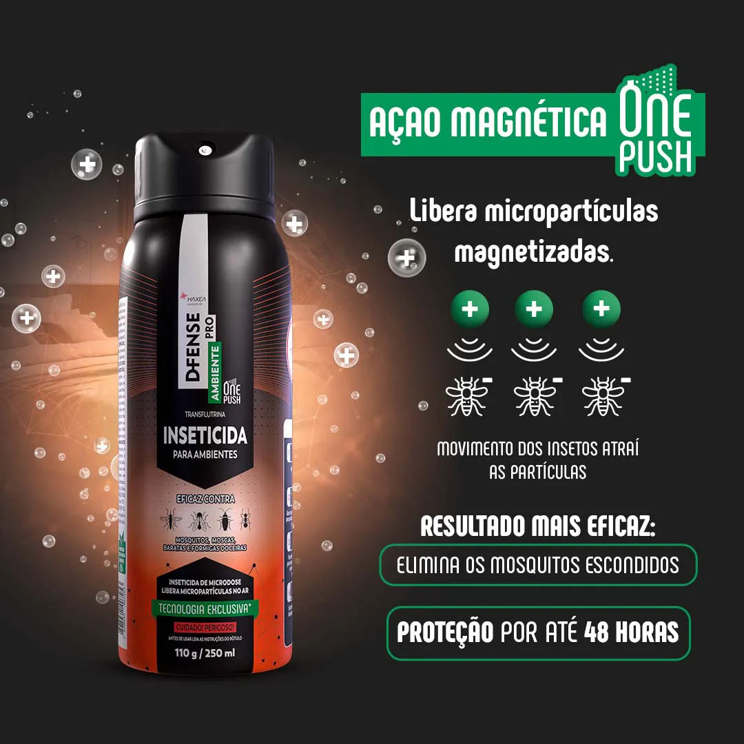 Inseticida D-Fense Pro Ambiente Spray 250ml Haxea – Terra Zoo