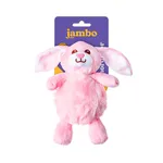 Brinquedo Mordedor Pélucia Pop Fofa Coelho para Cães Jampo Pet