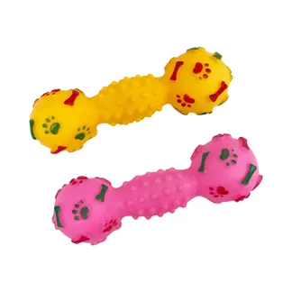 Brinquedo Relevo Halteres para Cães GR211117 Pet Next Cores Variadas (Unidade)