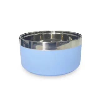 Comedouro Inoxidável Azul Grande para Cães GR222961 Pet Next