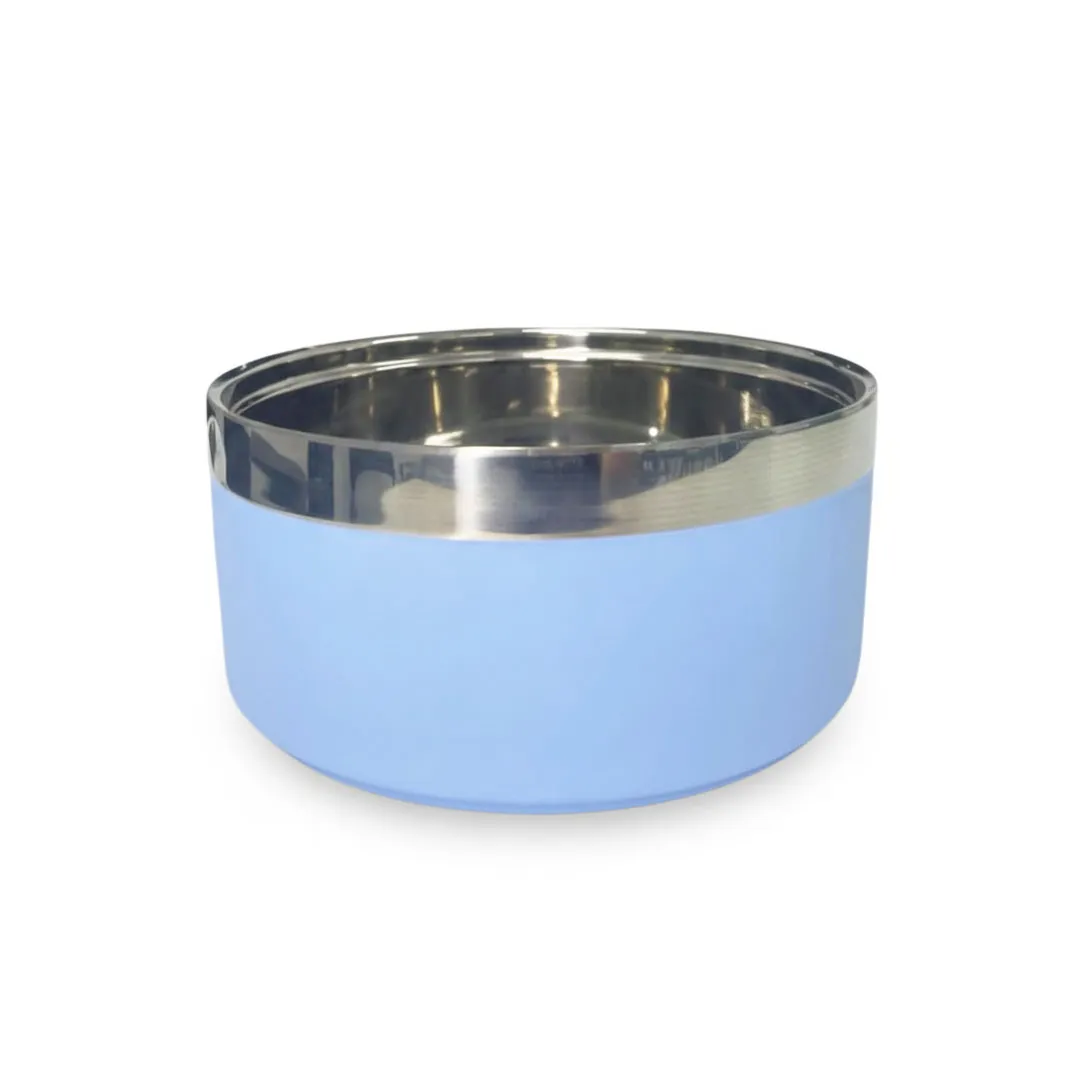 Comedouro Inoxidável Azul Médio para Cães GR222960 Pet Next