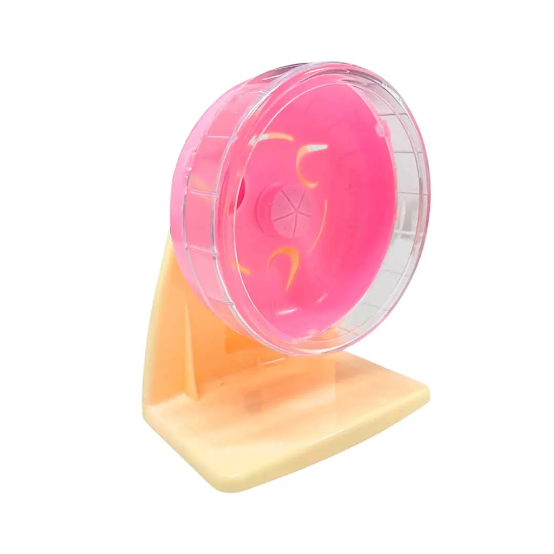 Rodinha para Hamster Rosa GR223626 Pet Next