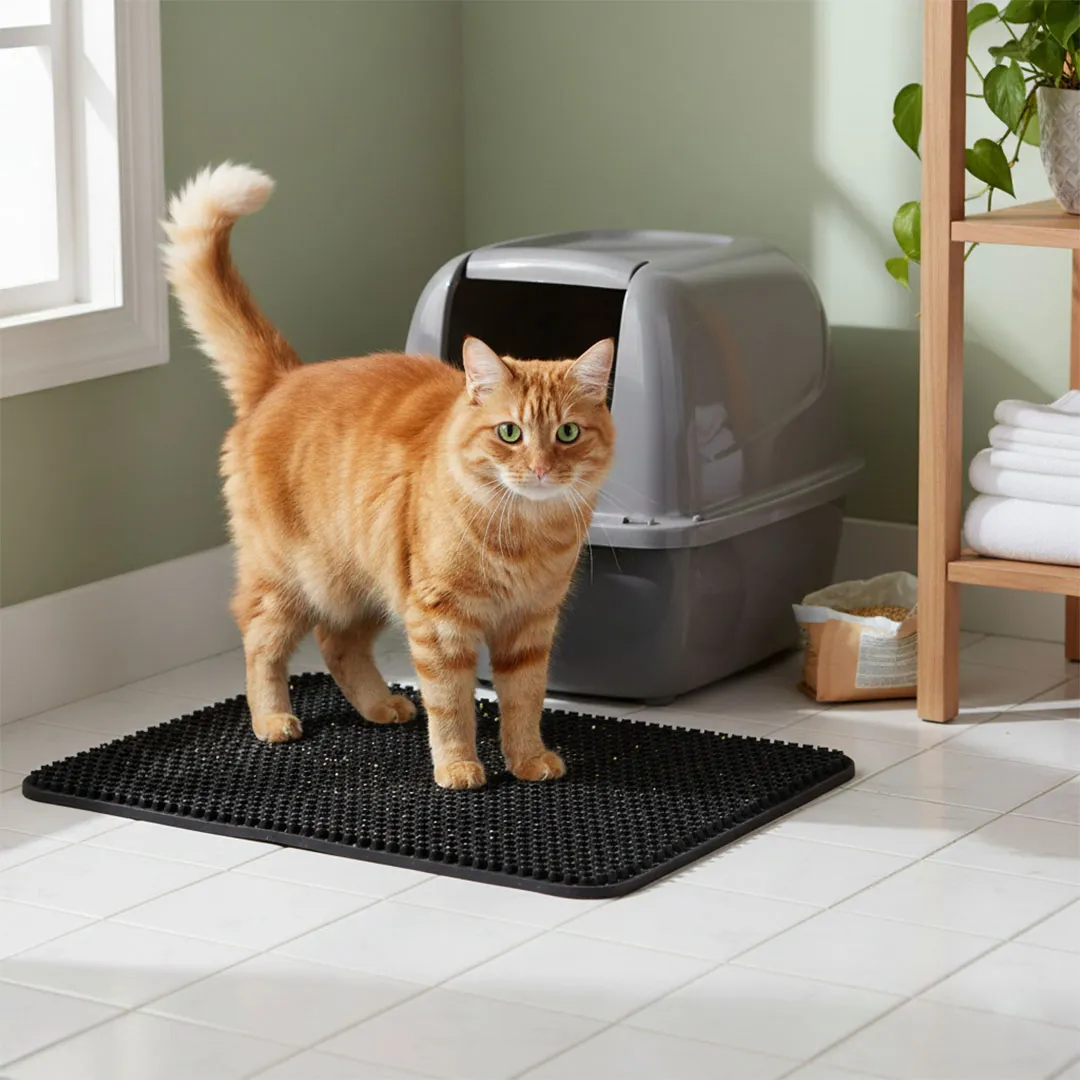 Tapete Coletor de Areia Tamanho GG 60x45cm para Gatos GR223584 Pet Next