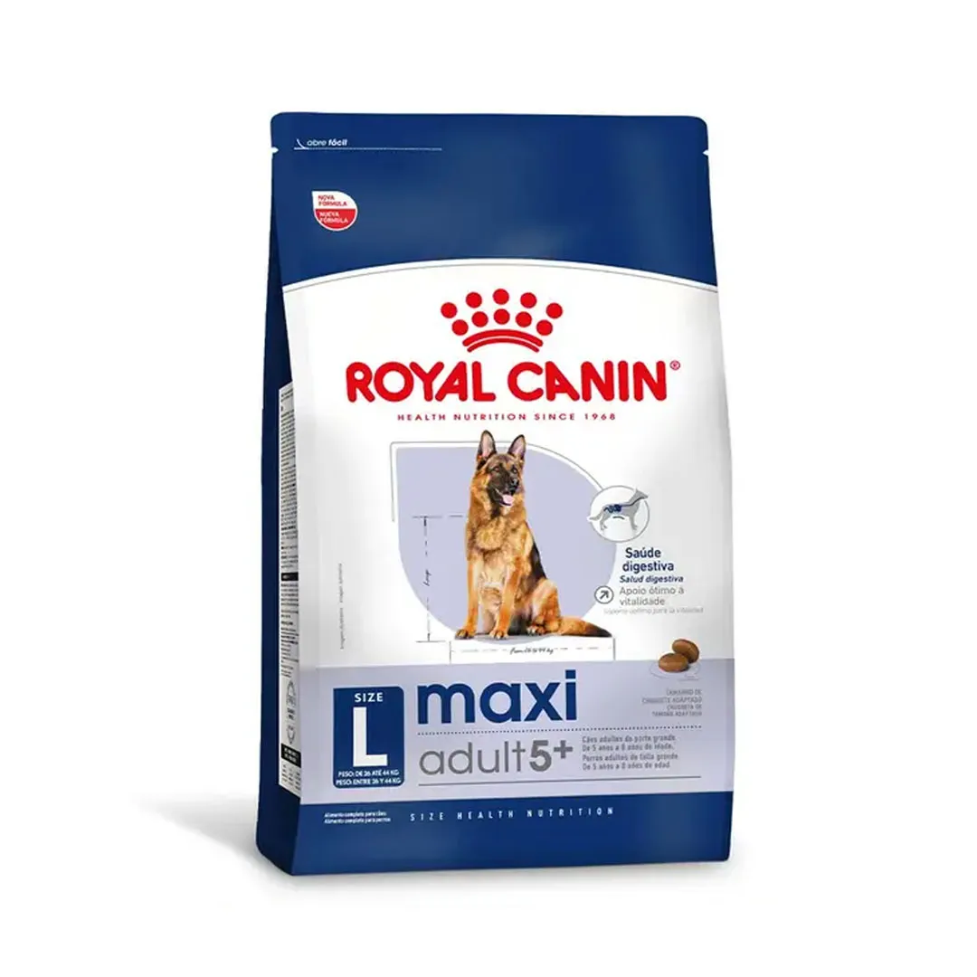 Ração Royal Canin Maxi Adult 5+ Para Cães Adultos De Raças Grandes