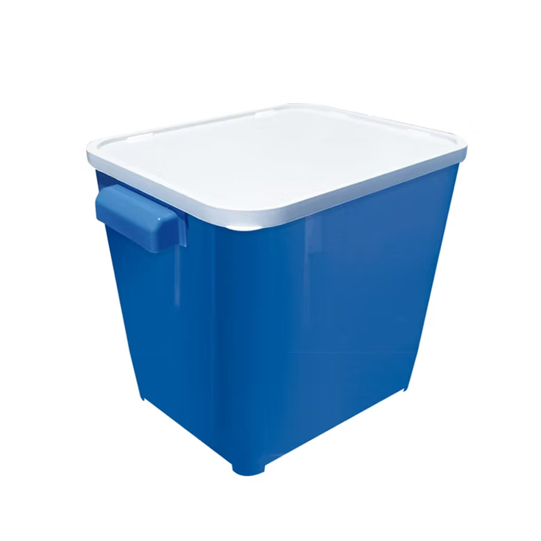 Porta Ração Canister Furacão Pet para Cães e Gatos 6Kg Azul
