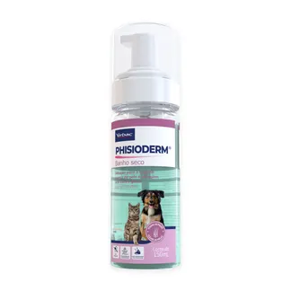 Banho a Seco Phisioderm Virbac para Cães e Gatos 150ml