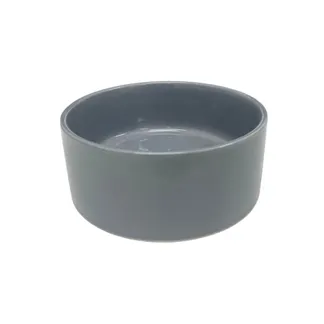Comedouro Cerâmica Cinza para Cães GR223311 Pet Next