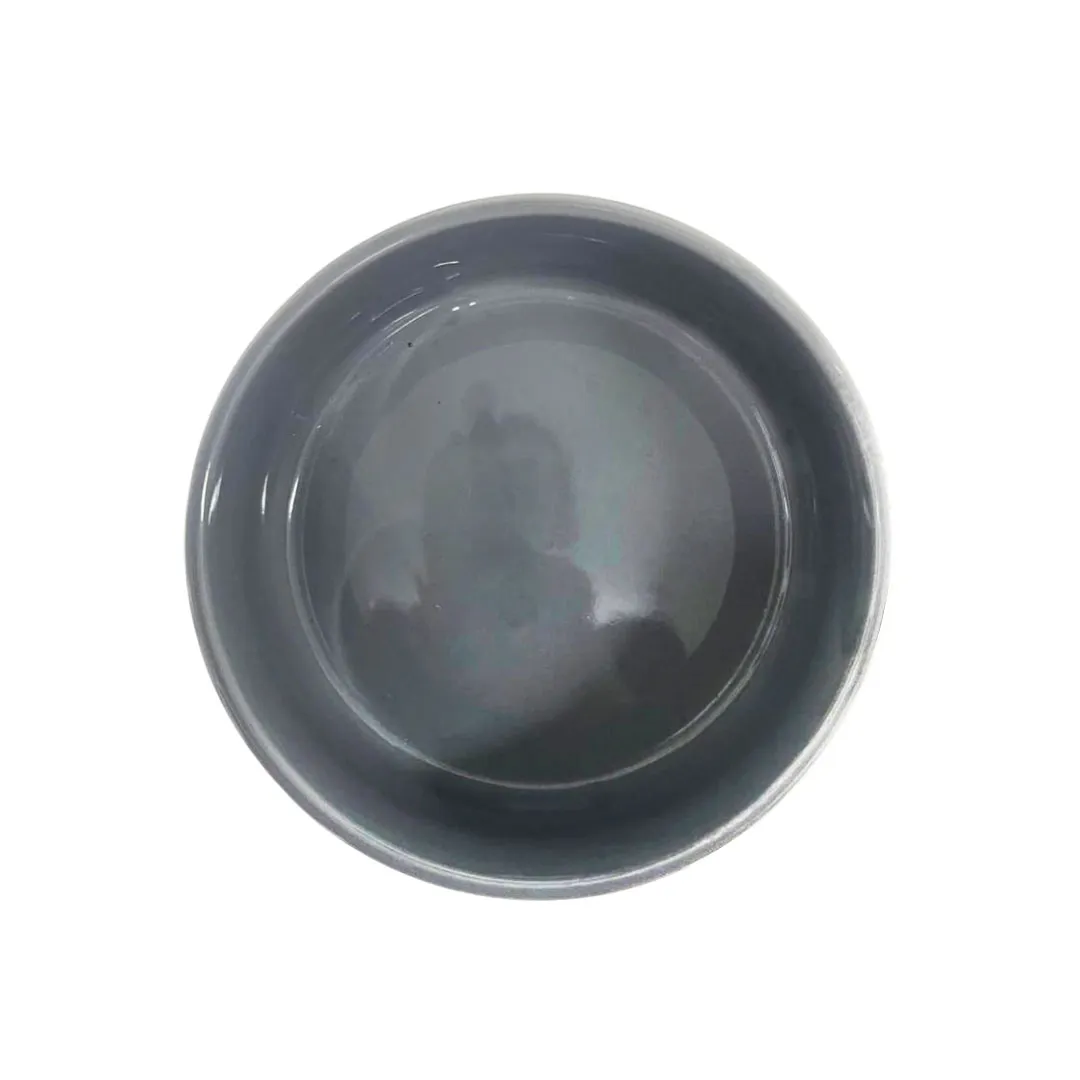 Comedouro Cerâmica Cinza para Cães GR223311 Pet Next