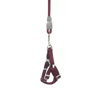 Peitoral Y Vermelho com Guia Corda 1,2m para Cães GR222262 Pet Next