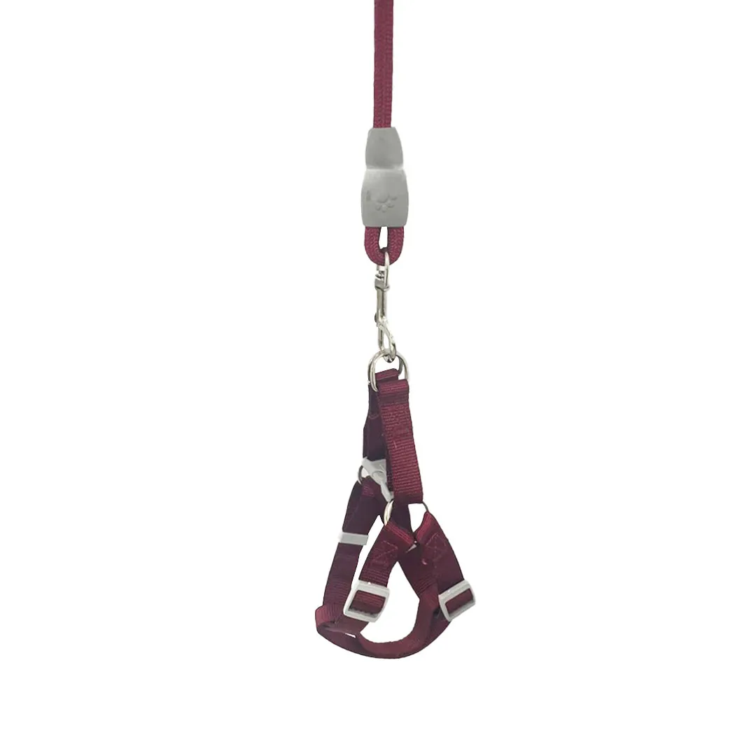Peitoral Y Vermelho com Guia Corda 1,2m para Cães GR222262 Pet Next