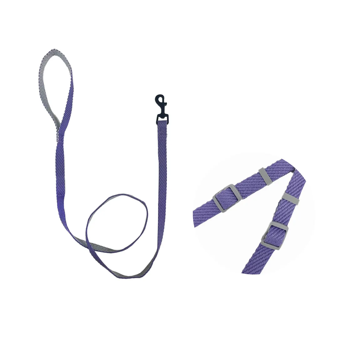 Peitoral Y Violeta com Guia 1,5cm para Cães GR223945 Pet Next