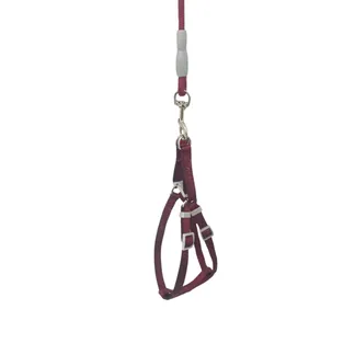 Peitoral Y Vermelho com Guia Corda 6mm para Cães GR222264 Pet Next