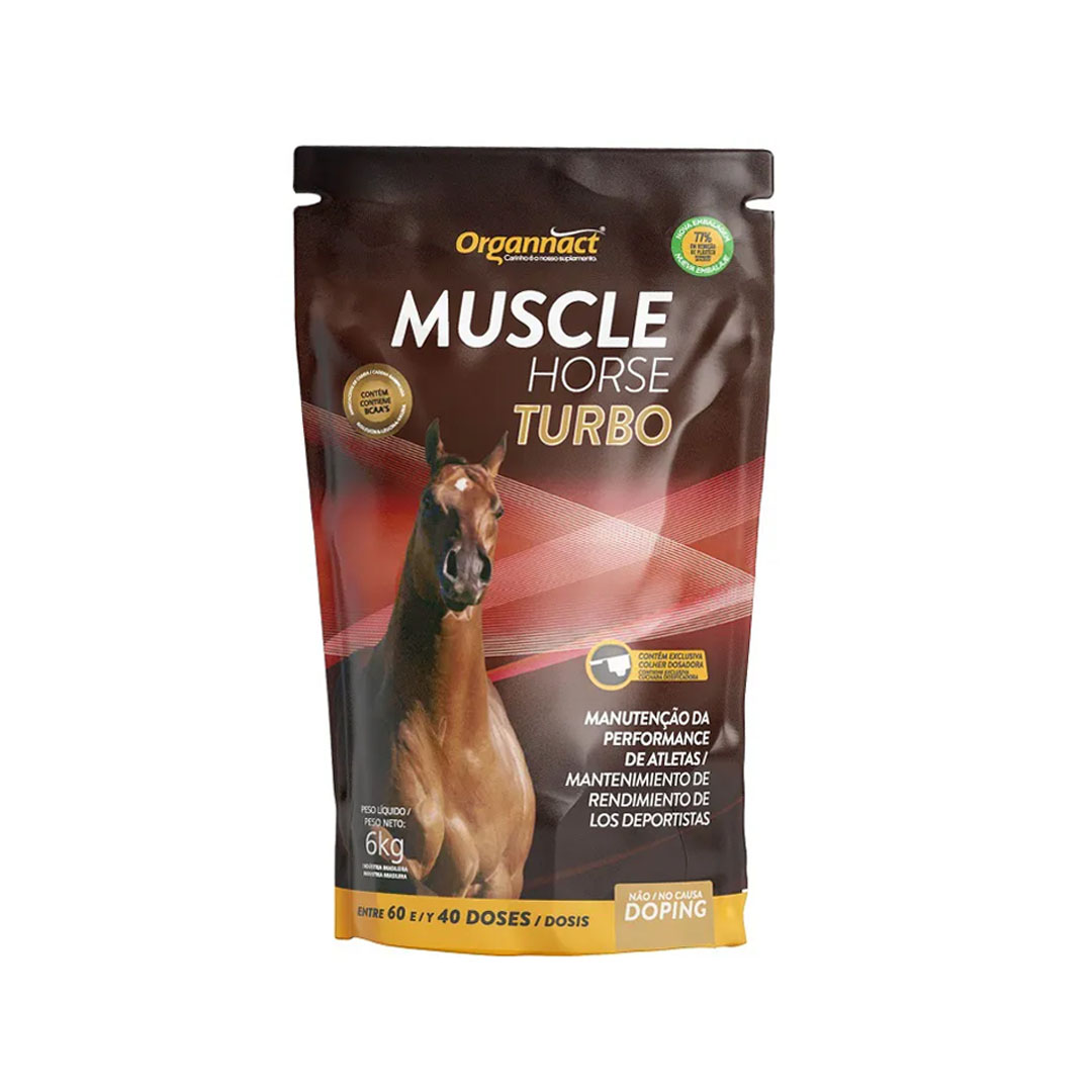 Muscle Horse Turbo Sachê 6Kg Organnact