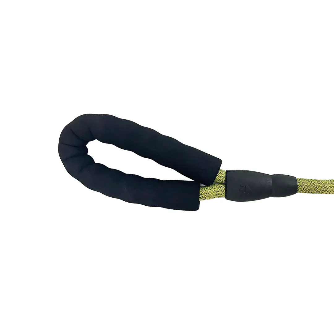 Peitoral Nylon Verde com Guia Corda 1,2cm para Cães GR223903 Pet Next