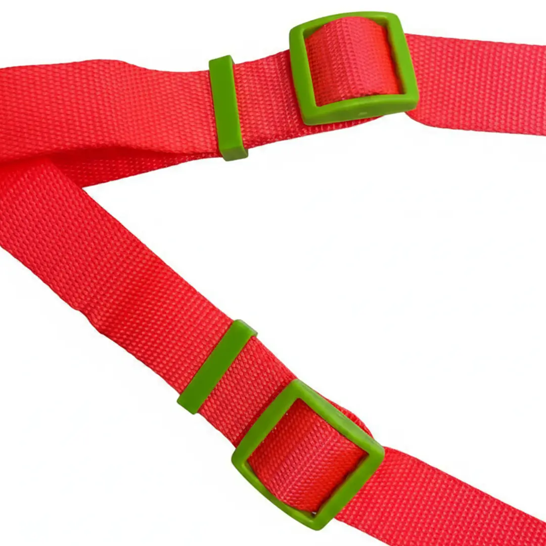 Peitoral Y com Guia Laranja 2,5cm GR223857 para Cães Pet Next