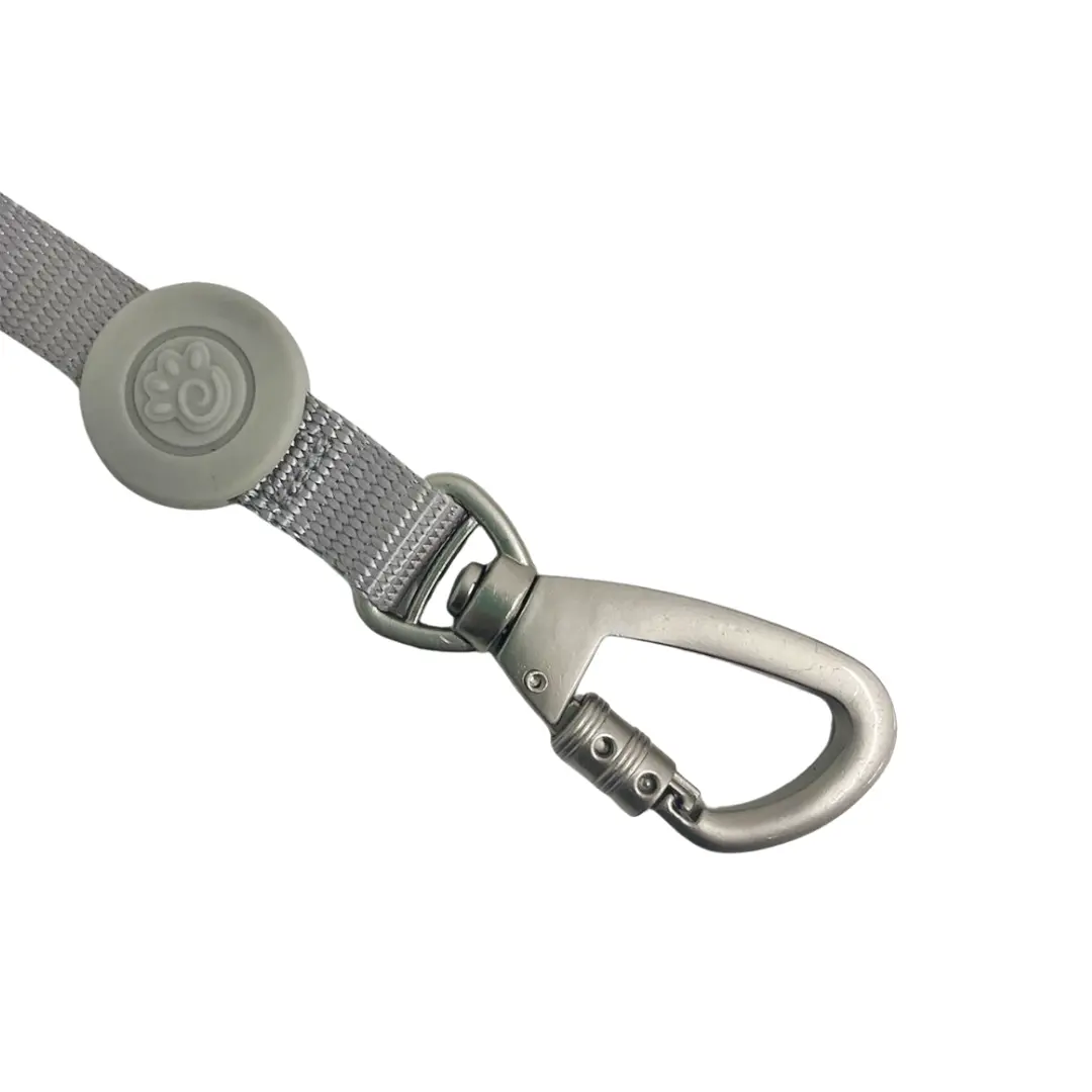 Guia 1,5cm Cinza 1,2m para Cães GR223893 Pet Next