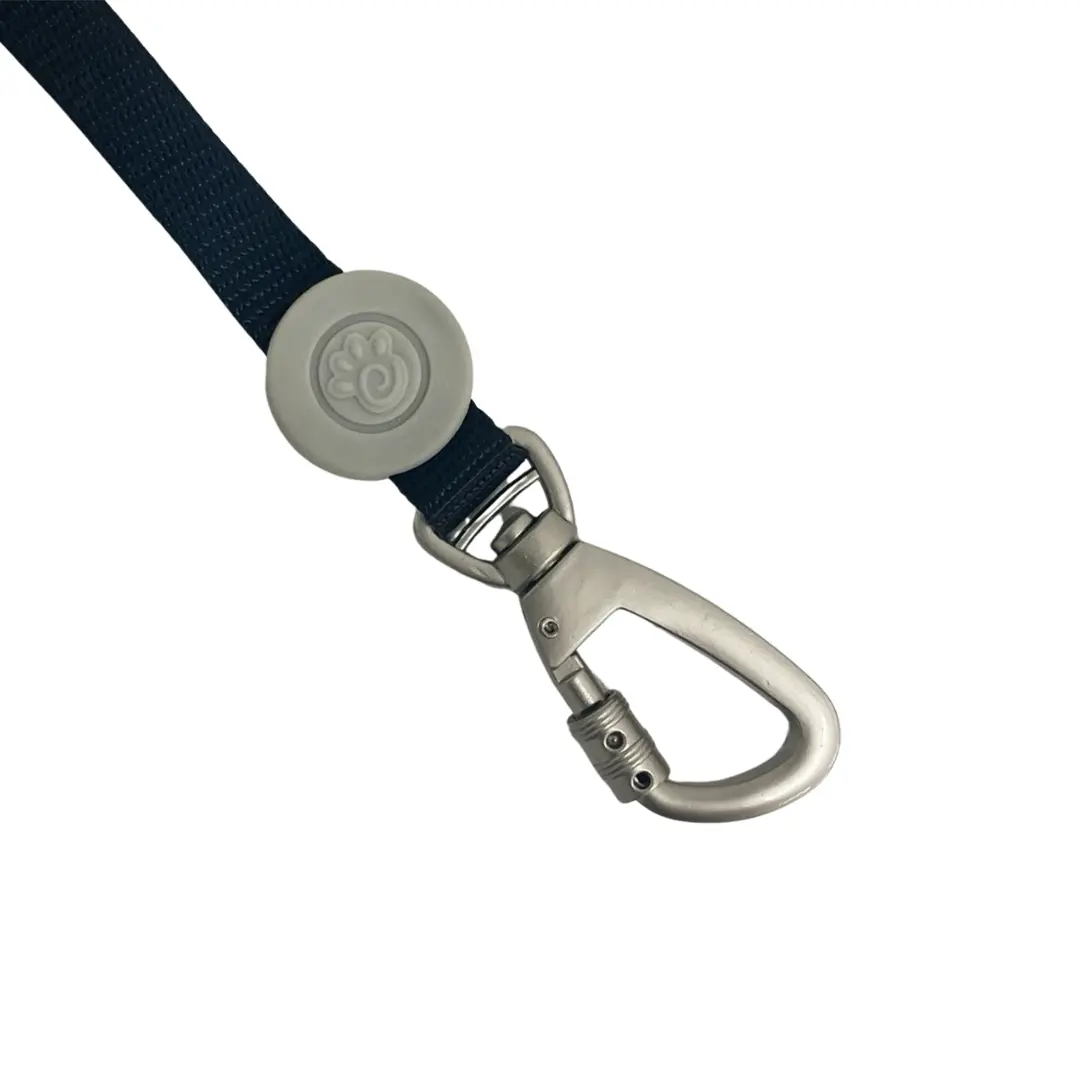 Guia 1,5cm Preta 1,2m para Cães GR222089 Pet Next