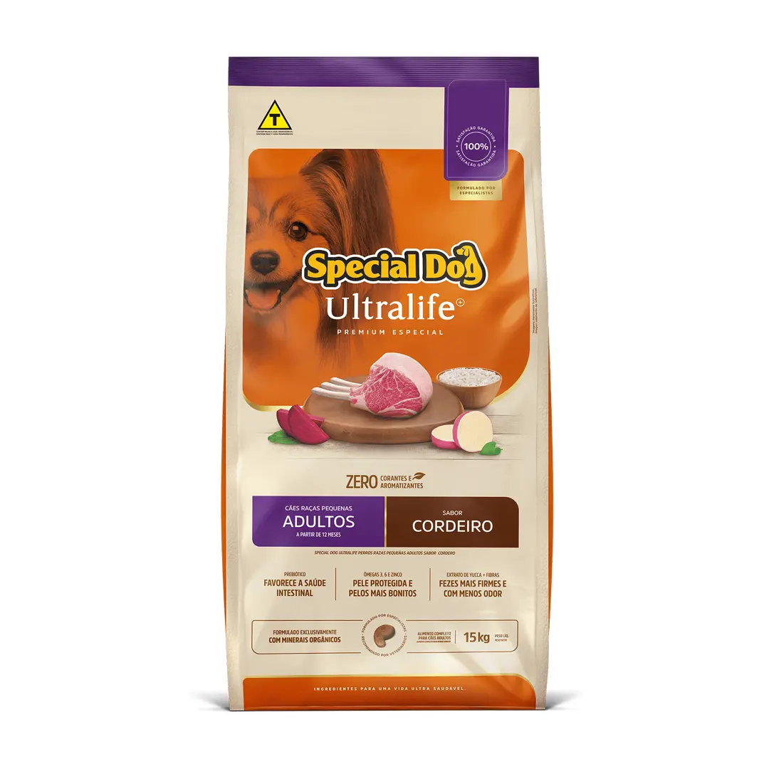 Ração Gran Plus Menu para Cães Adultos de Porte Mini e Pequeno