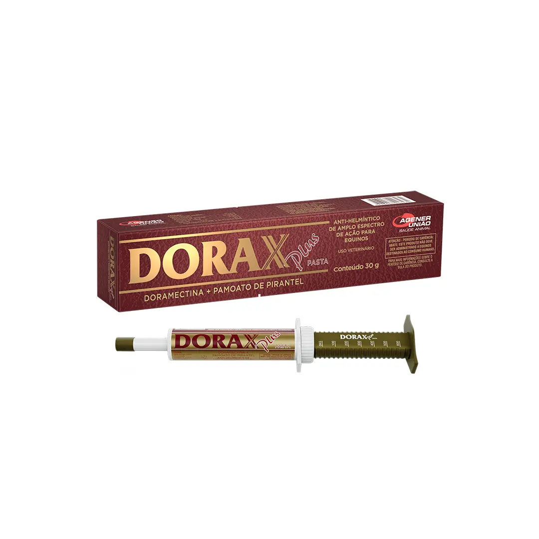 Vermífugo para Equinos Dorax Plus Pasta Agener