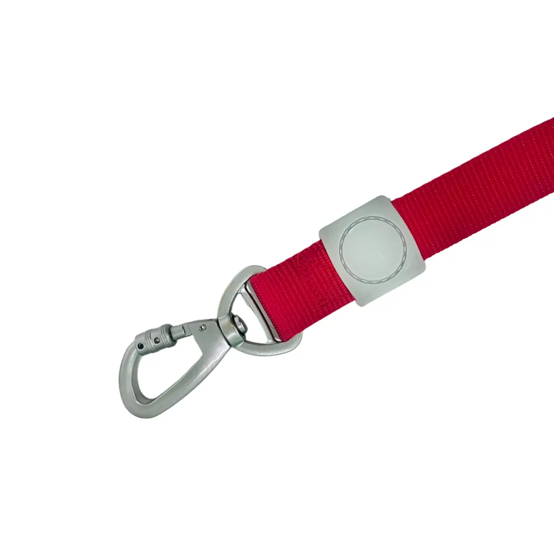 Guia 2,5cm Vermelha 1,2m para Cães GR223895 Pet Next