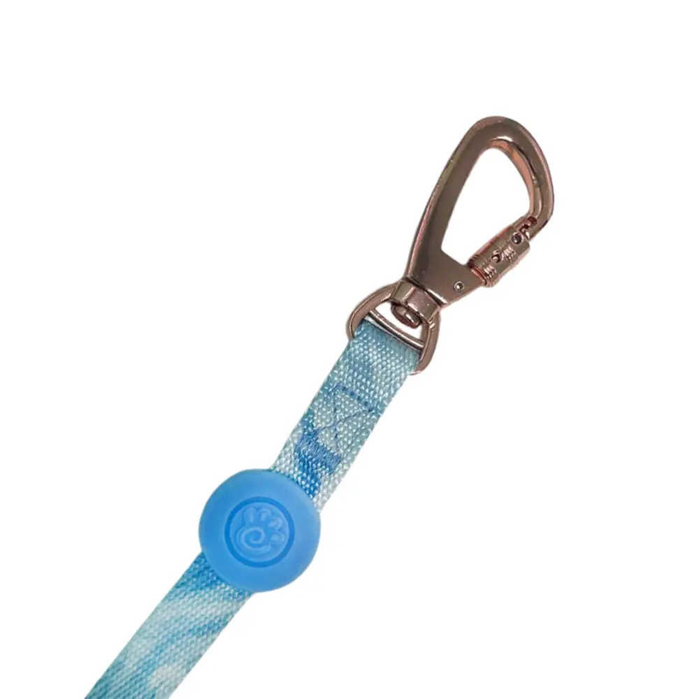 Peitoral Y Azul Céu Fashion com Guia 1,5cm para Cães GR222092 Pet Next