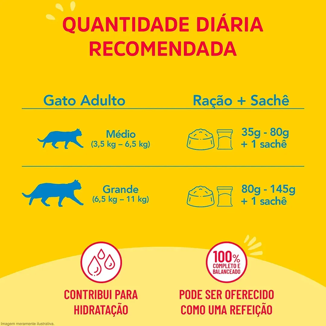 Pack 15x Sachê Friskies Gatos Adultos Sabor Cordeiro Ao Molho