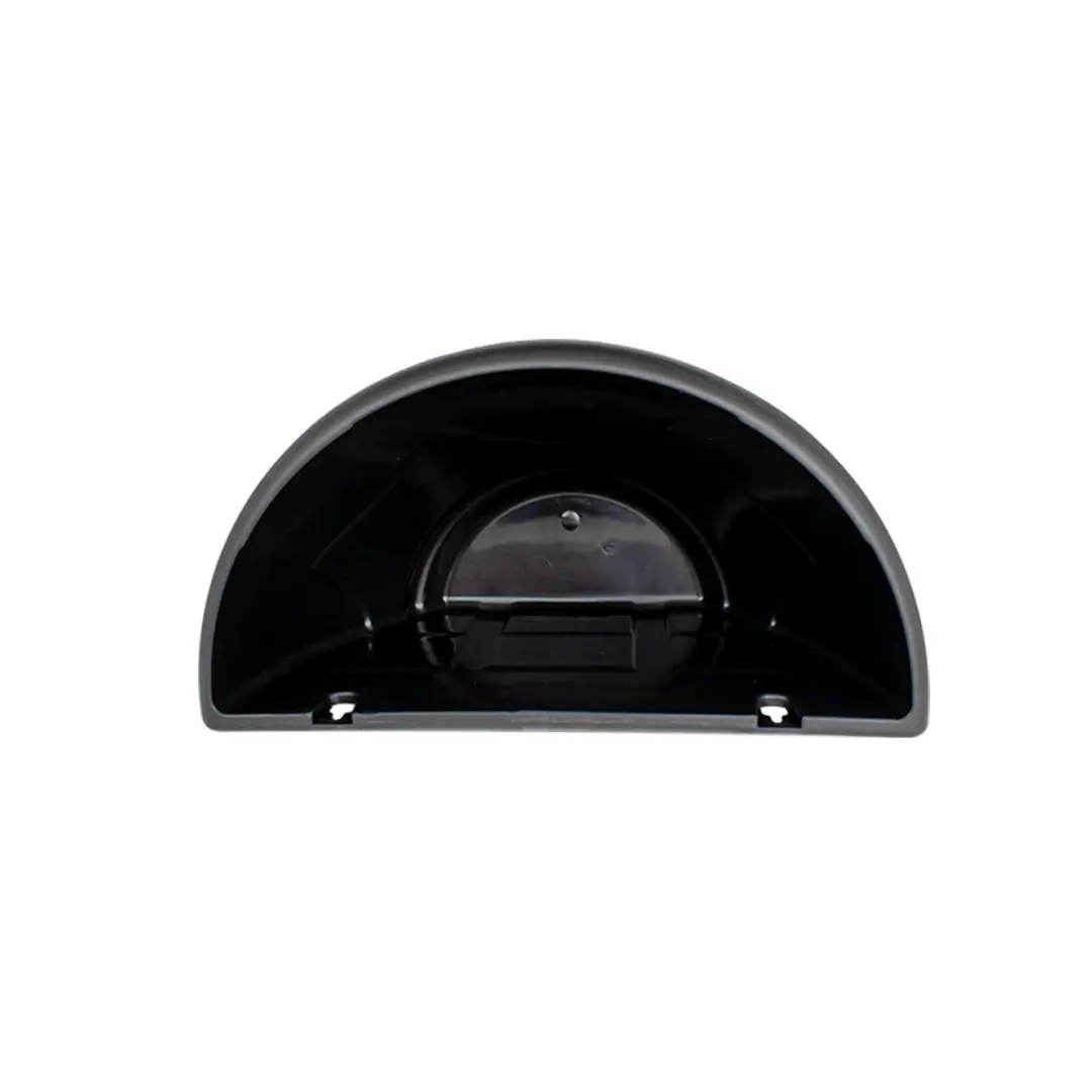Vaso de Parede Plástico N°01 Preto Jorani Kit 6 Unidades