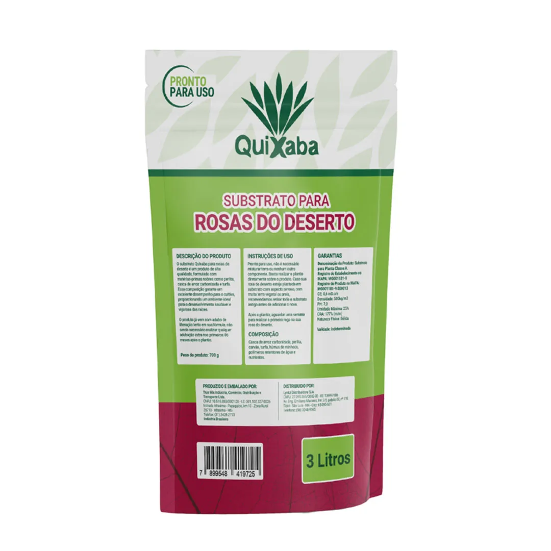 4x Substrato para Orquídeas 500g Quixaba