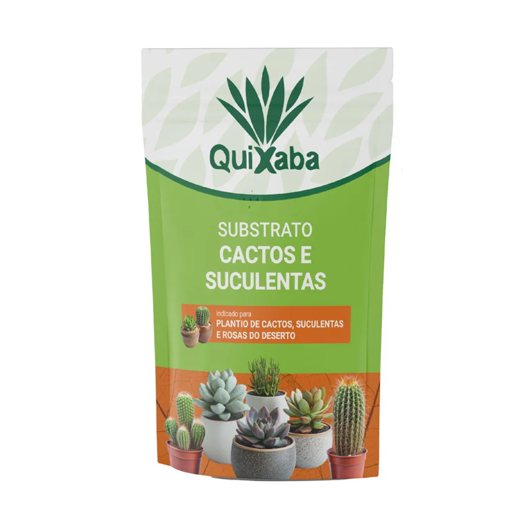 4x Substrato Cactos e Suculentas 3L Quixaba
